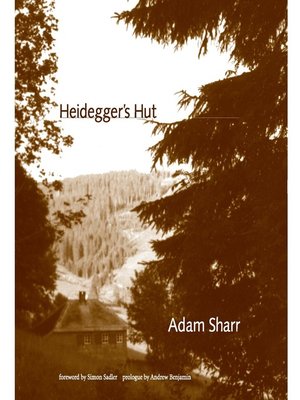 cover image of Heidegger's Hut